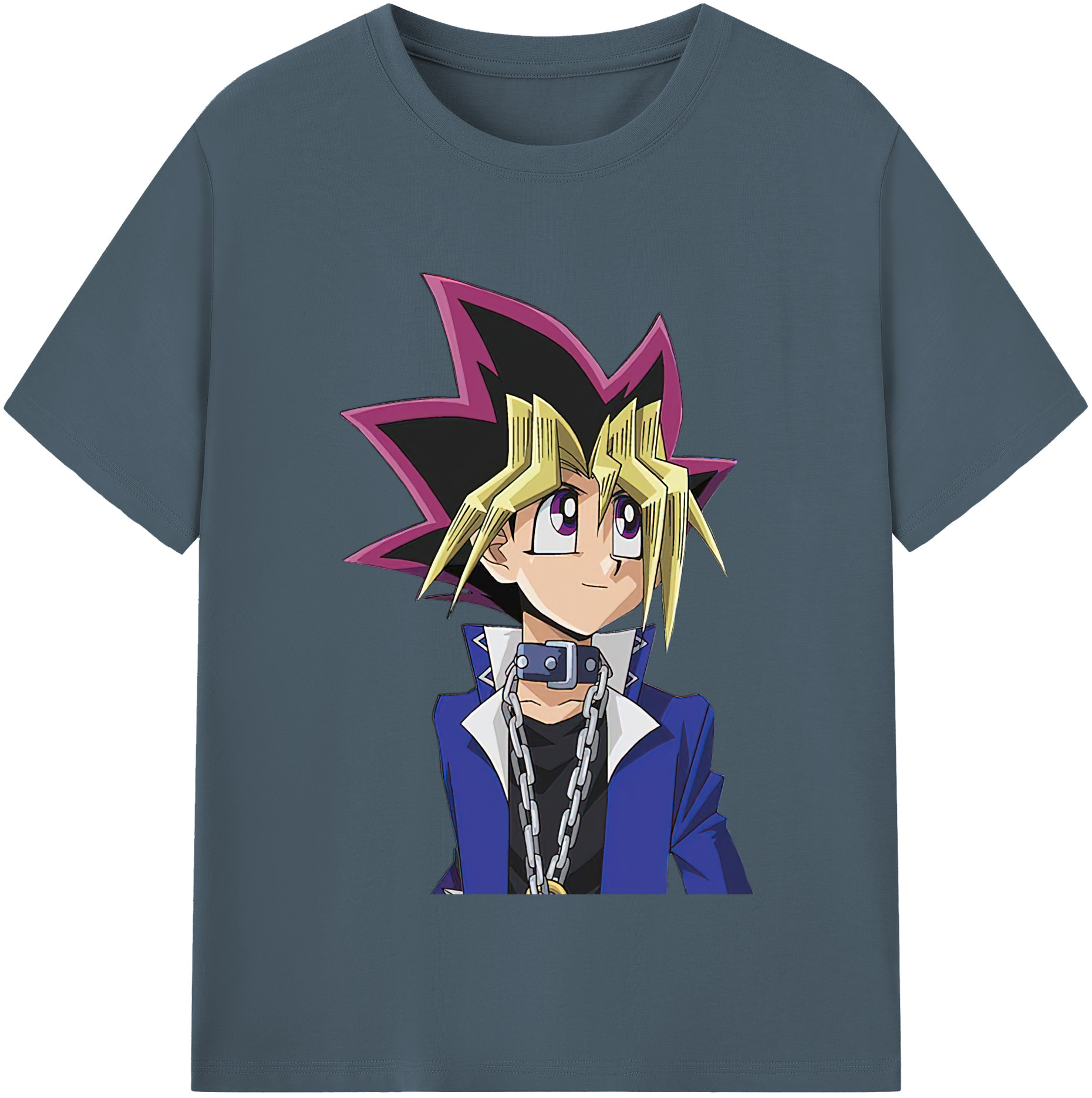 （画像用） 遊☆戯☆王 Yu-Gi-Oh! 綿100％半袖Tシャツ（フロントプリント）